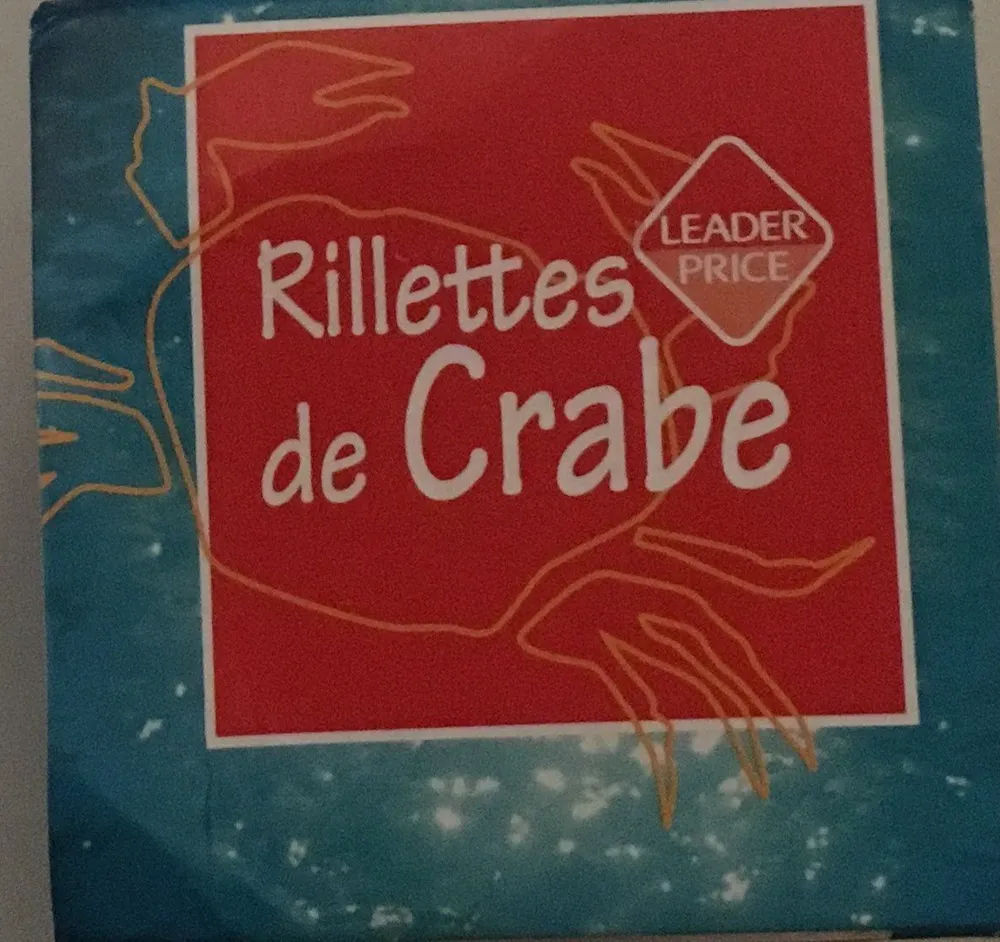 Rillettes de crabe