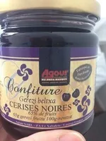Confiture cerises noires