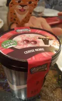 Glace cerise noire