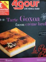 Tarte Goxoa façon crème brulée