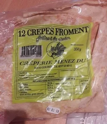 Crêpes de froment