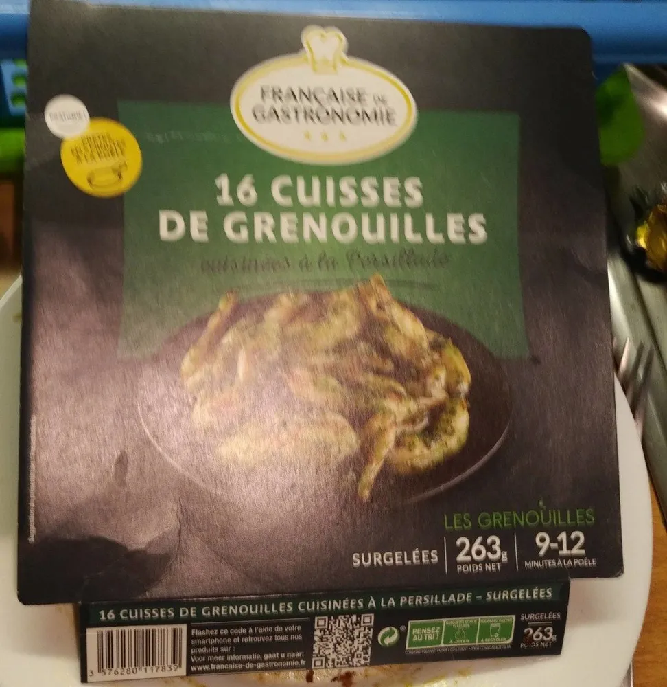 16 cuisses de grenouilles