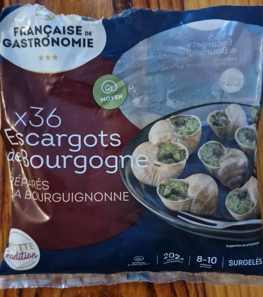 36 escargots de bourgogne