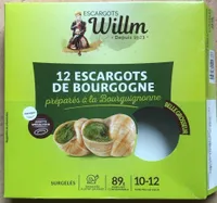 12 escargots de Bourgogne