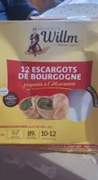 12 escargots de Bourgogne