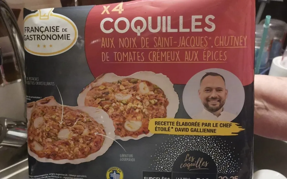 Coquilles aux noix de Saint-Jacques
