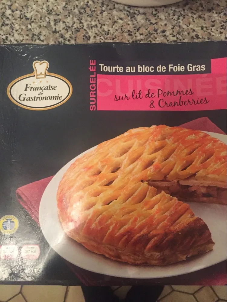 Tourte au bloc de foie gras
