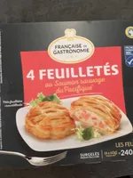 4 feuilletés au saumon sauvage du Pacifique