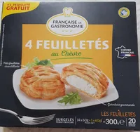 4 feuilletés au chèvre