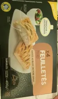 Feuilletés pintade sauce au bloc de foie gras