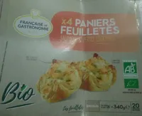 Panier feuilletés saumon & petit légumes