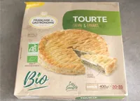 Tourte chevre epinards