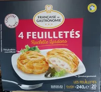 Feuillettés raclette jambon