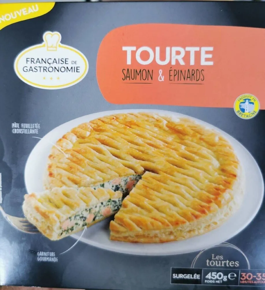 Tourte Saumon & épinards