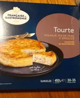 Tourte Volaille Ris de Veau et Girolles