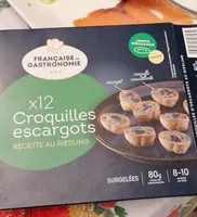 Coquille escargot surgelées