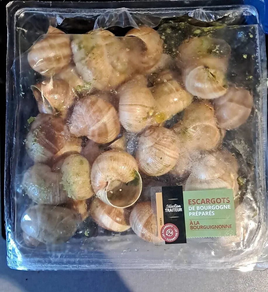 Escargots de Bourgogne préparés à la bourguignonne