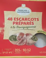 Escargots préparés à la bourguignonne