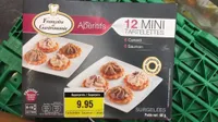 Française de Gastronomie Les Apéritif Mini Tartelettes Canard - Saumon