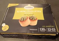 Mini feuilleté escargots ail&persil