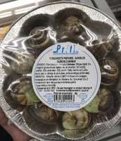12 escargots préparés surgelés