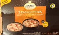 Cassolettes cuisinées aux noix de st-jacques &girolles