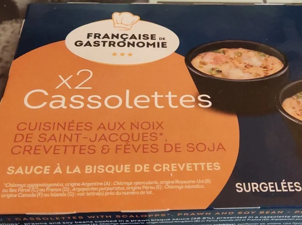 Cassolette noix de saint jacques