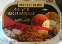 Glace bulgare fraise