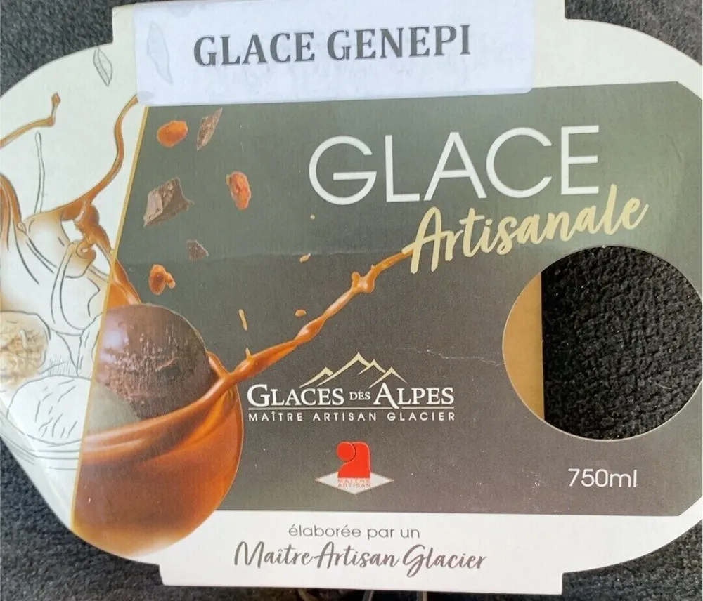 Glace genépi