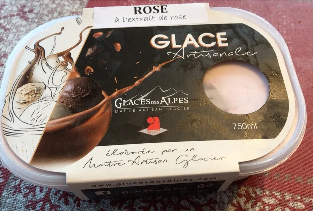 Glace rose