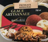 Glace pruneaux Armagnac