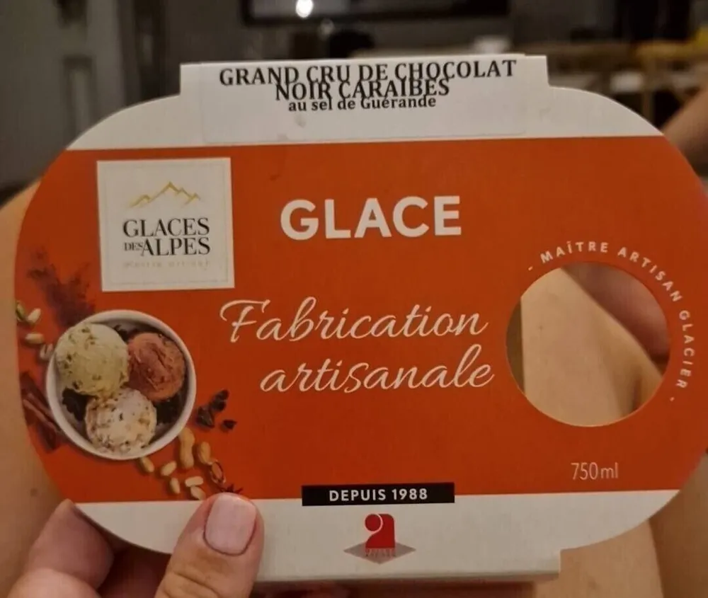 Glace grand cru chocolat