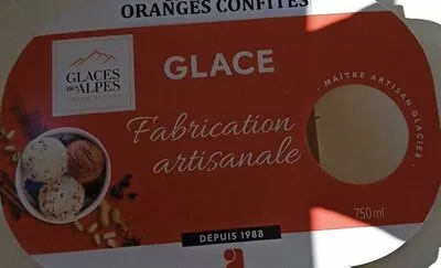 Glaces des alpes
