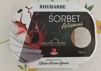 Sorbet Artisanal Rhubarbe
