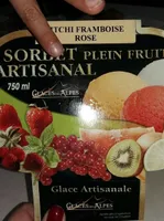 sorbet Litchi Framboise Rose