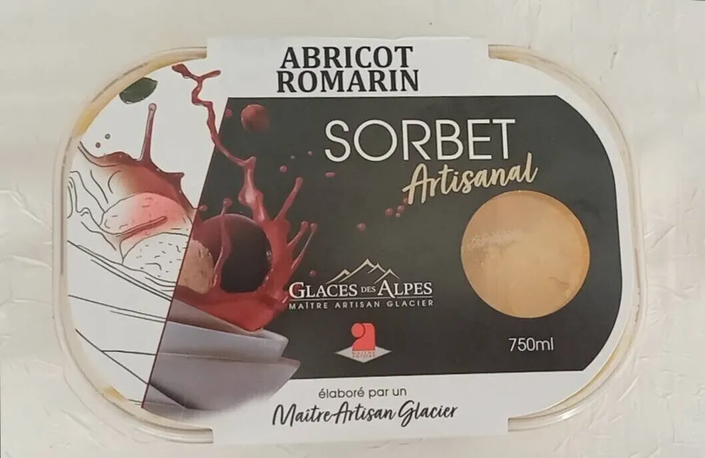 Sorbet Abricot Romarin