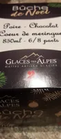 Bûche glacée poire chocolat