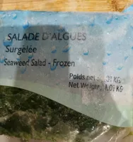 Salade d'algues surgelée