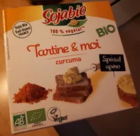 soja pasteurisé au curcuma T&M SOJABIO