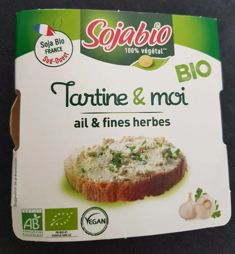 Tartiné et moi ail et fines herbes