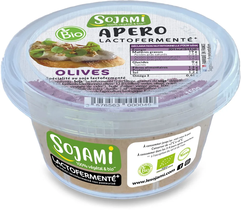 Sojami Apéro Olives - 125g