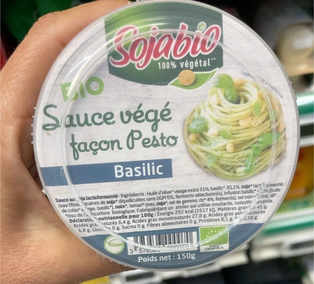 Sauce vege façon pesTo