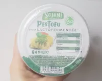Pestofu sauce lactofermentée basilic