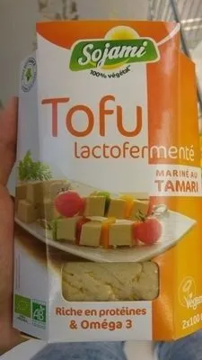 Tofu lactofermenté mariné au tamari
