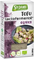 Tofu lactofermenté olives