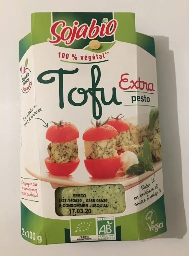 Tofu extra pesto