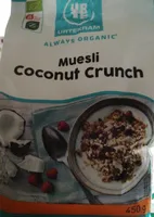 Muesli coconut crunch