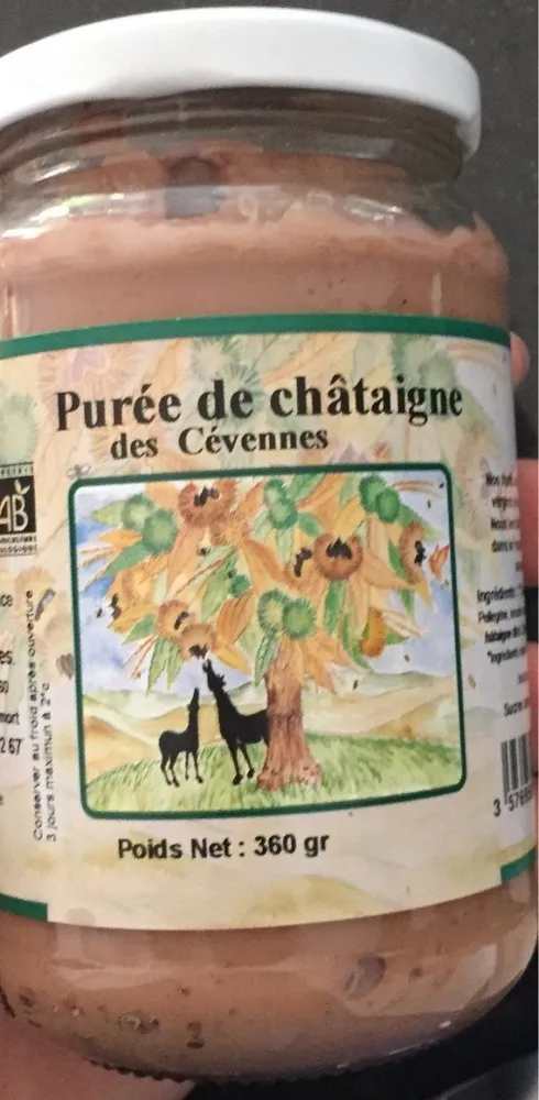 Purée de châtaigne