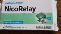 Nicorelay X24 Pastilles Menthe