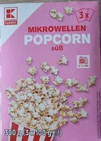 MIKROWELLEN POPCORN süß